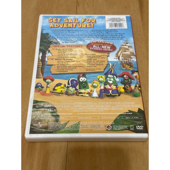 VeggieTales The Pirates Who Dont Do Anything DVD Widescreen Universal Pictures A - Picture 3 of 5